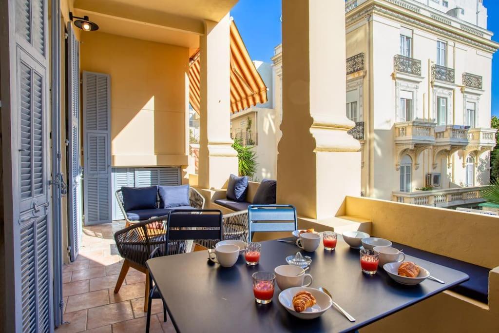 Apartment #8 Promenade 1min 2rooms/parking/terrace/wifi Nizza