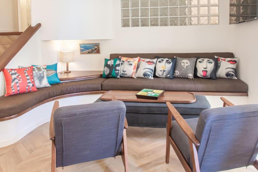 Apartment #8 Promenade 1min 2rooms/parking/terrace/wifi Nizza